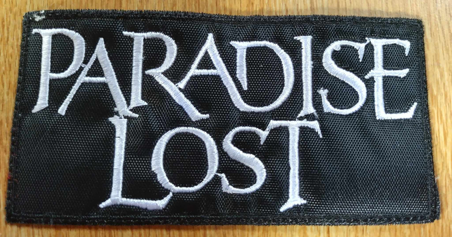 Paradise Lost name Patch