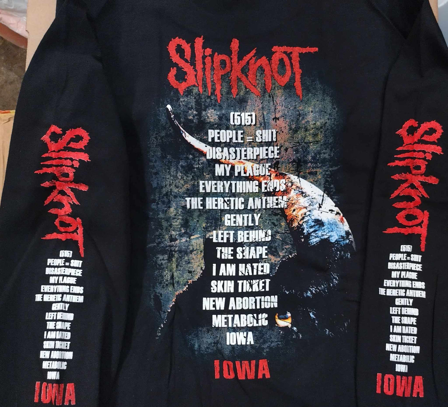 Slipknot iowa LONG SLEEVE
