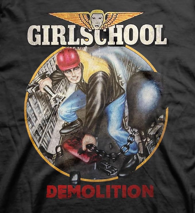 Girlschool Demolition T-SHIRT