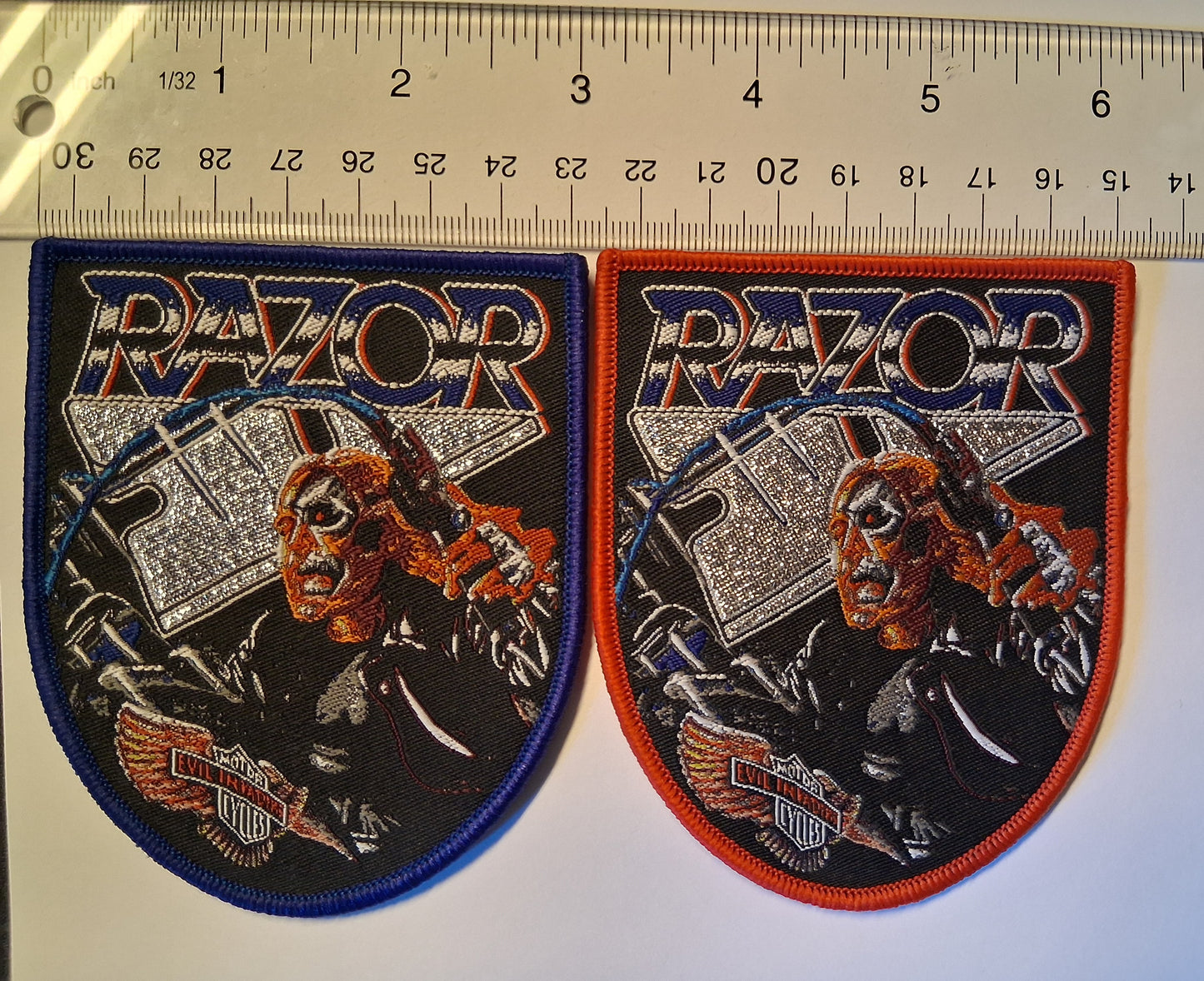 Razor Evil Invaders Woven Patch