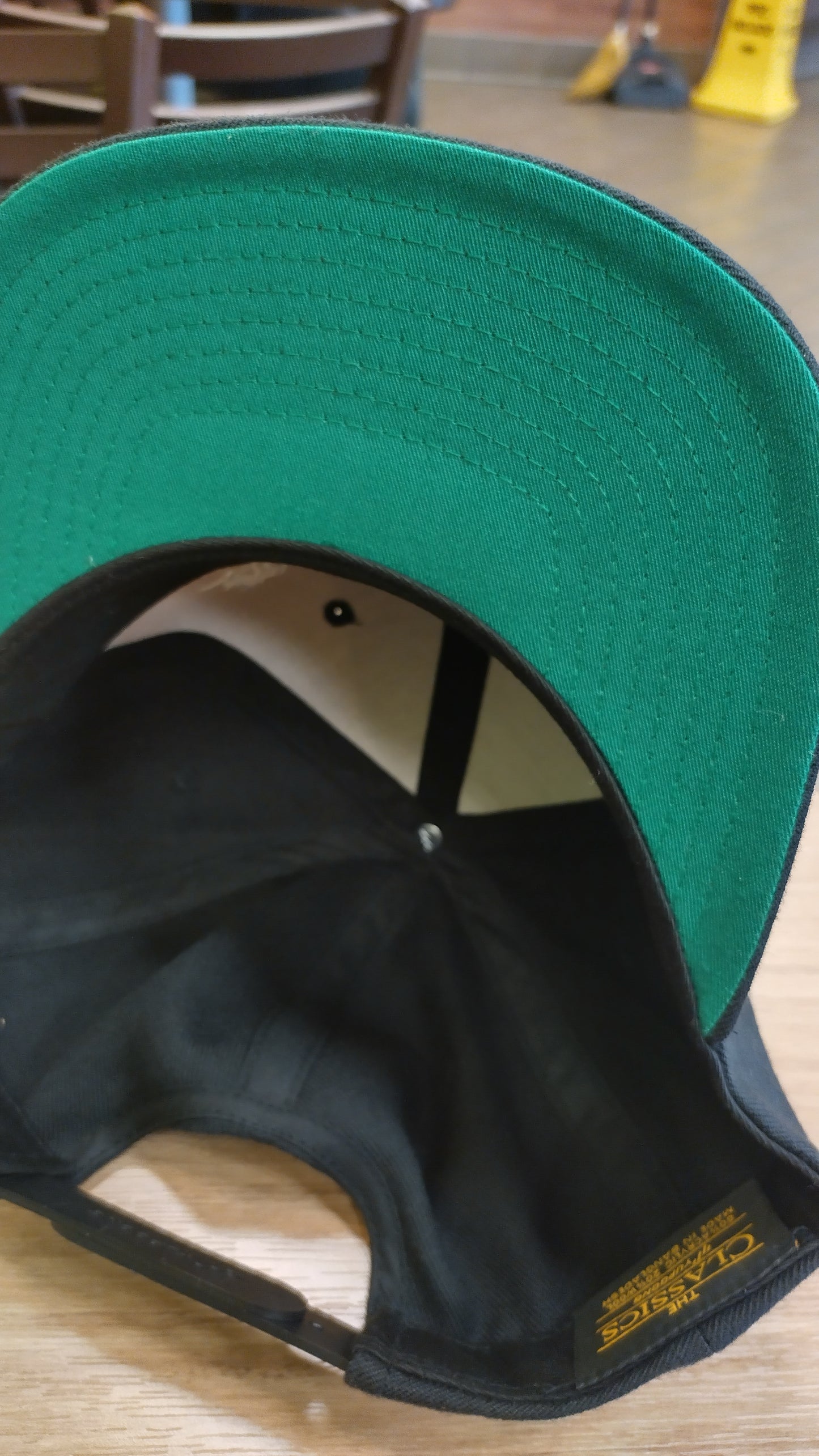 ROCKER FOO® Baseball cap (Flat bill) Snapback. Embroidered letters