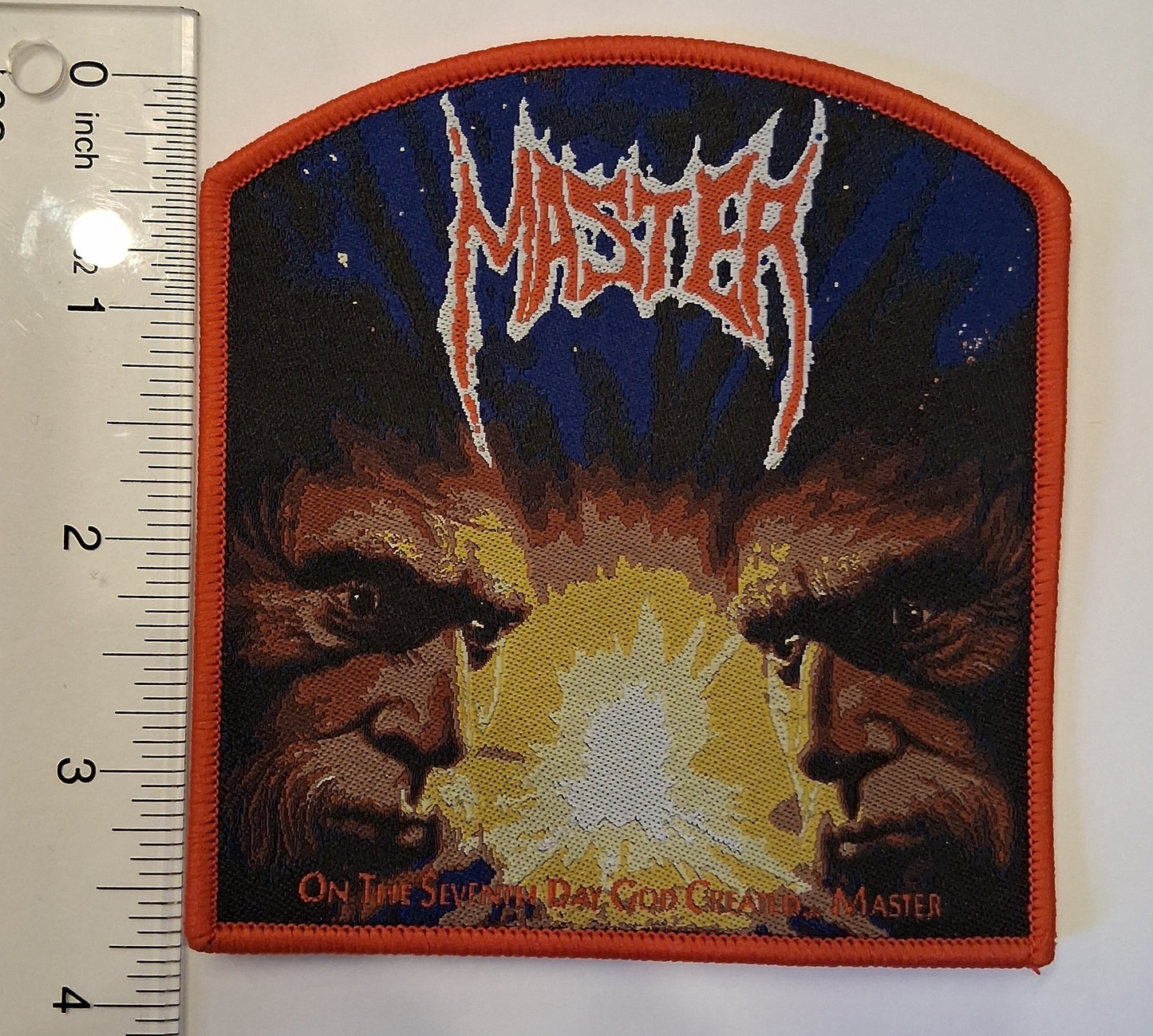 Master on the Seventh day Woven Patch