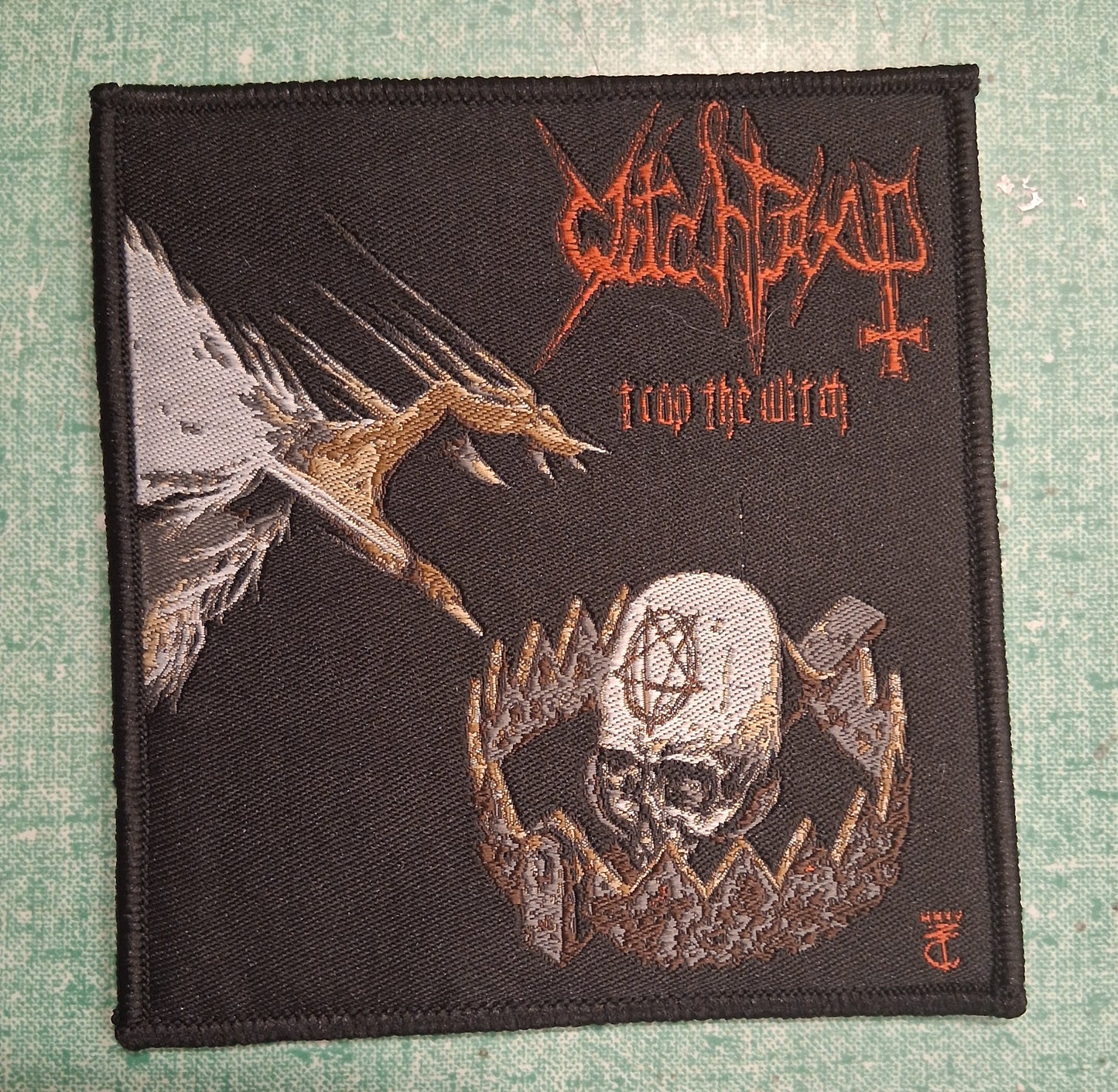 Witchtrap trap the witch Woven Patch