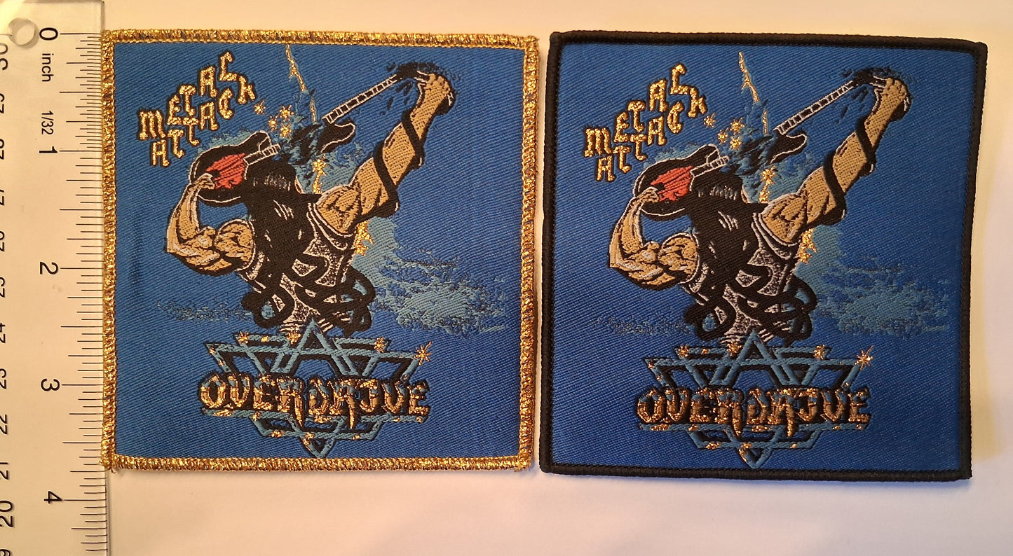 Overdrive Metal attack Woven Patch