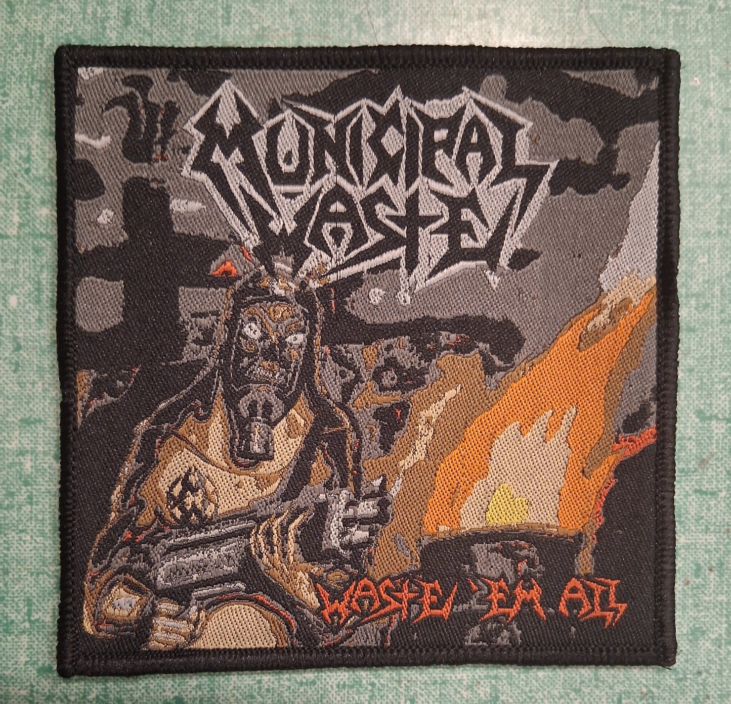Municipal Waste Waste'em All Woven Patch