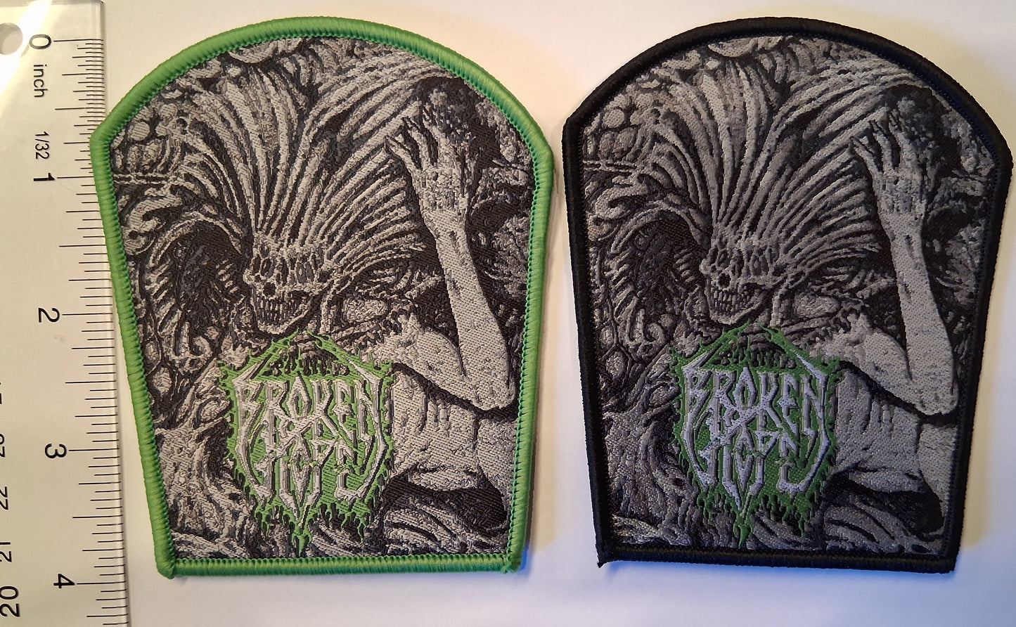 Broken Hope zombie Woven Patch
