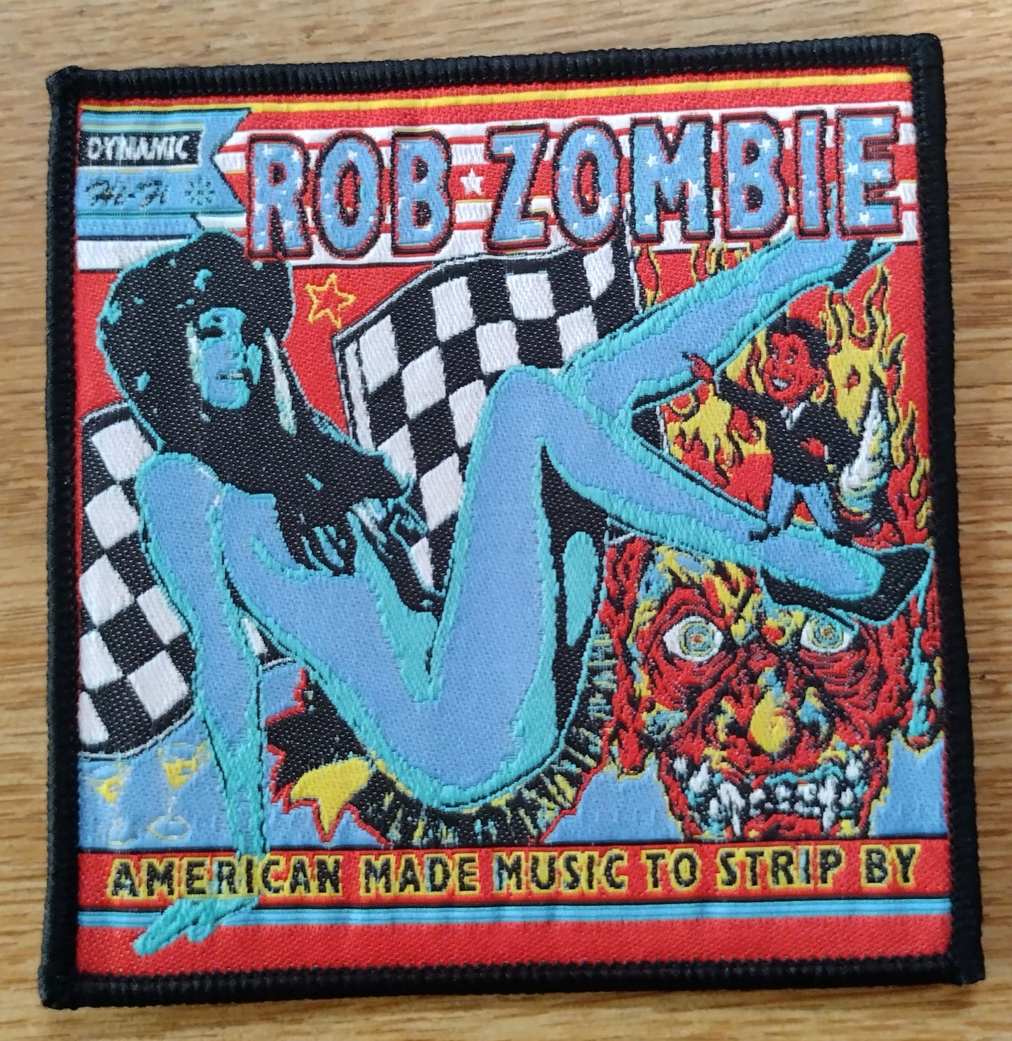 Rob Zombie American Made Music Woven Patch