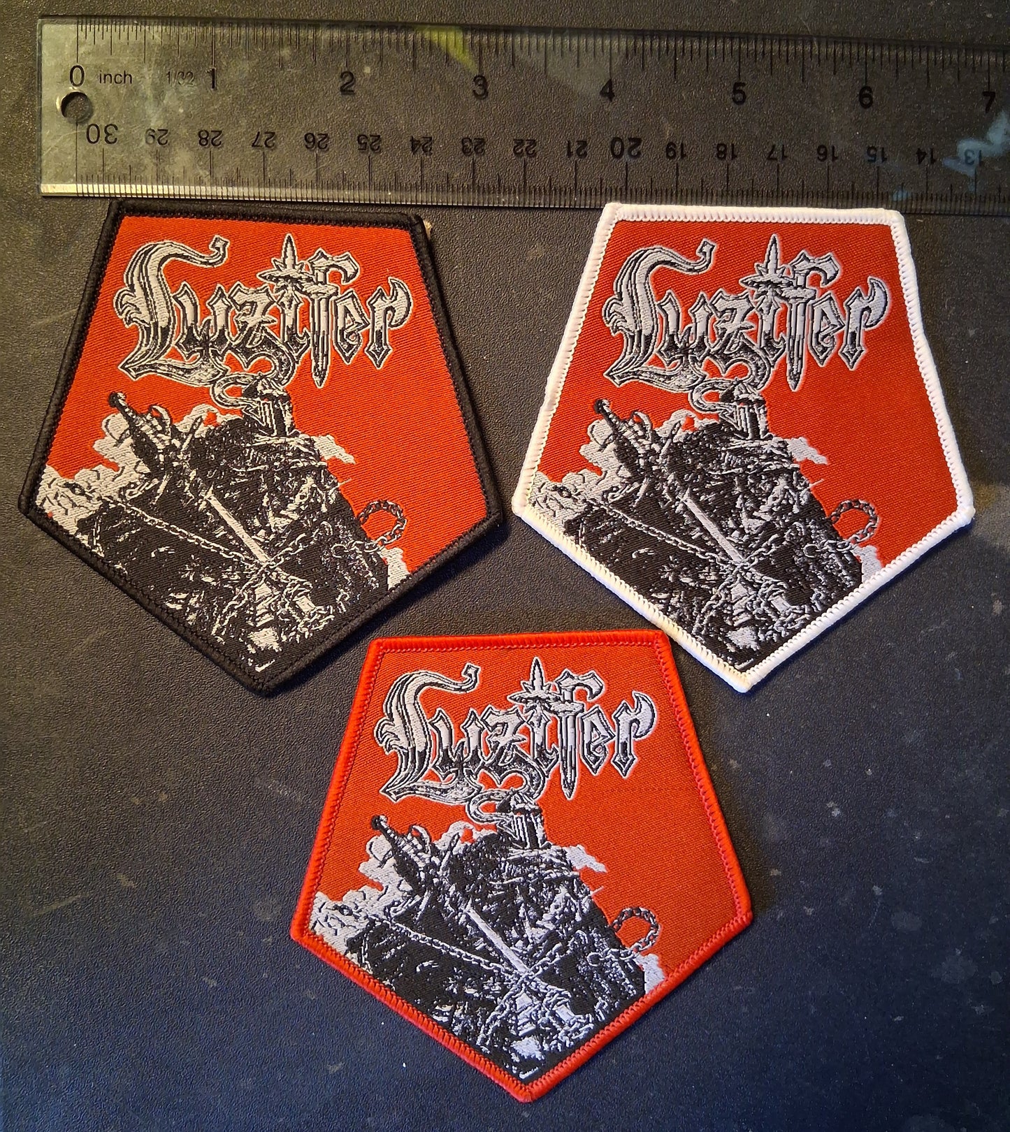 Luzifer iron shackles Woven Patch