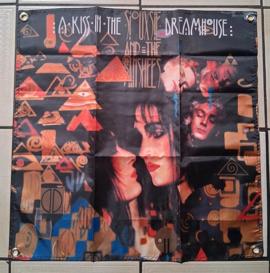 Siouxsie and the Banshees A Kiss In The Dreamhouse 2ft X 2ft Banner Flag
