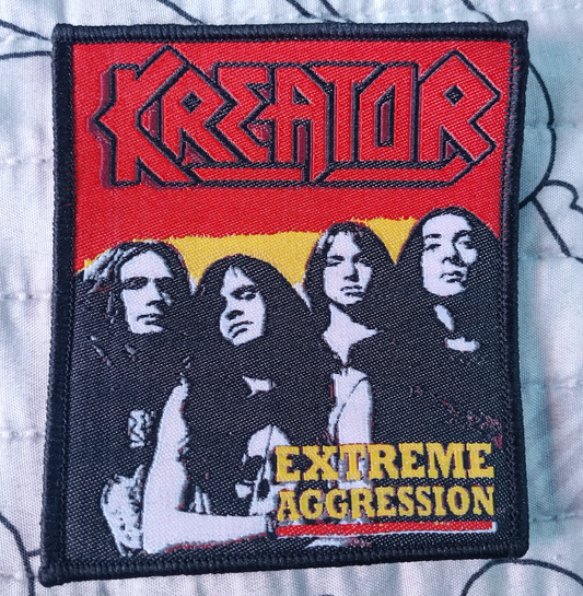 Kreator extreme aggression Woven Patch