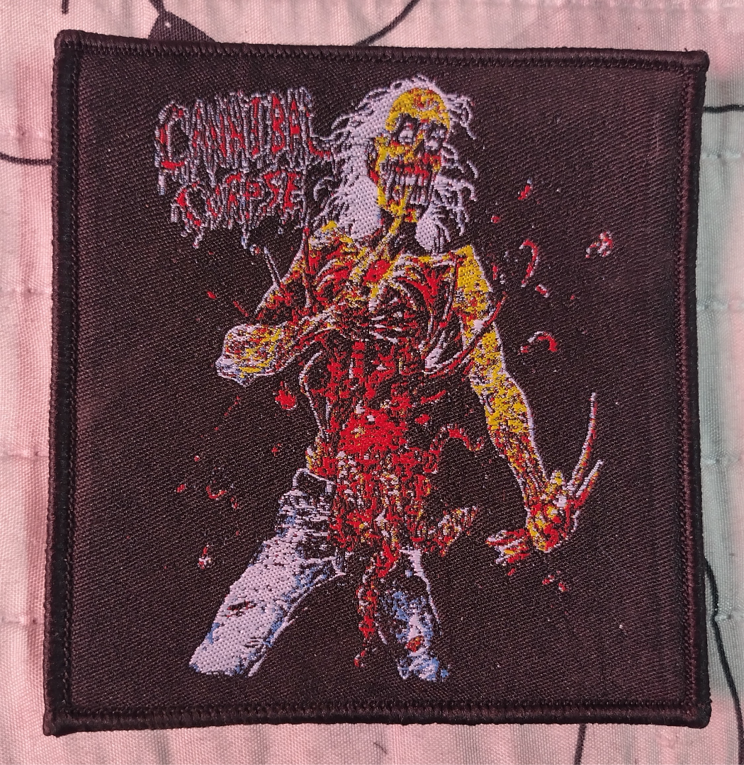 Cannibal Corpse eaten back to life classic Woven Patch