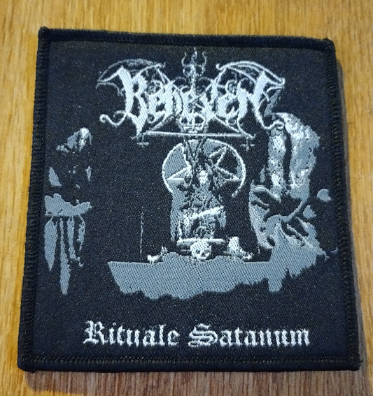 Behexen Rituale Satanum woven patch