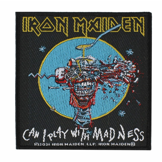 IRON MAIDEN - CAN I PLAY WITH MADNESS WOVEN PATCH