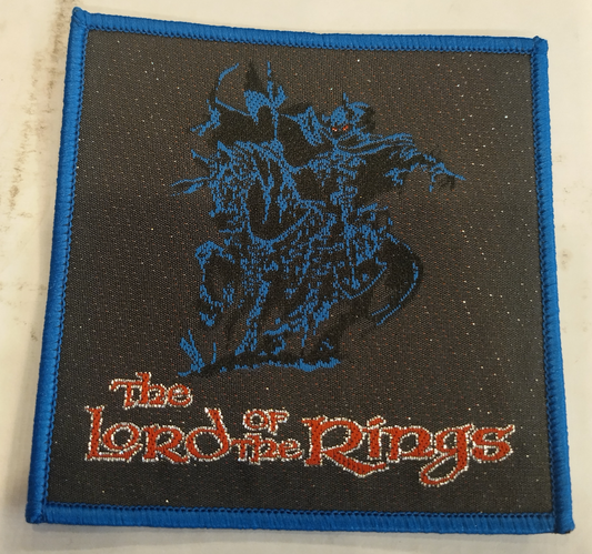 The Lord of the Rings dark Blue border Woven Patch