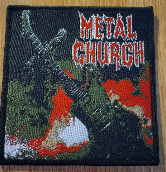 Metal Church debut Woven Patch