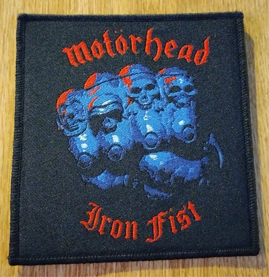 Motorhead iron fist Woven Patch