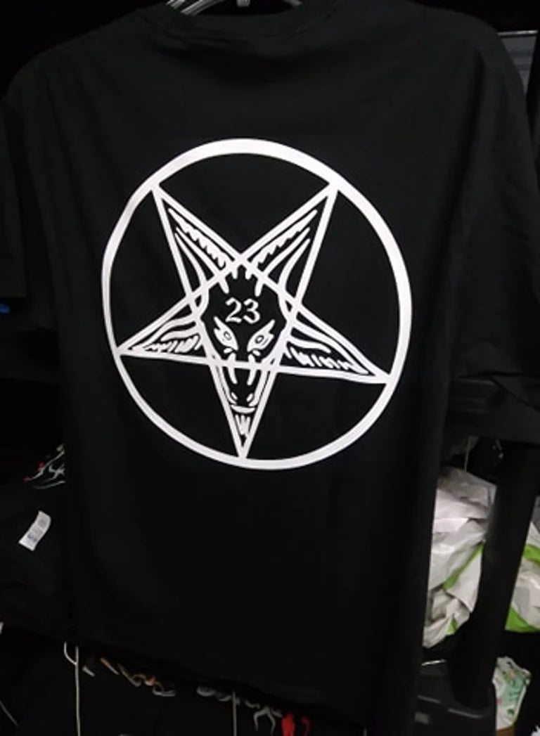 Baphomet Tarot Card T-Shirt by Wickedness