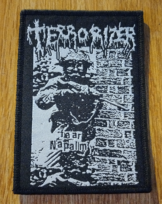 Terrorizer fear napalm Woven Patch