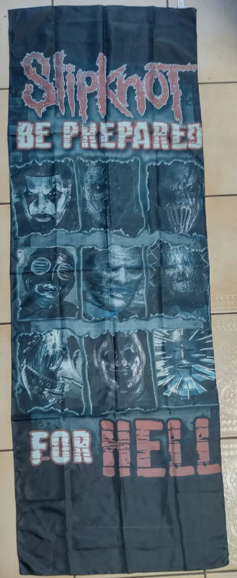Slipknot Be prepared tall Banner
