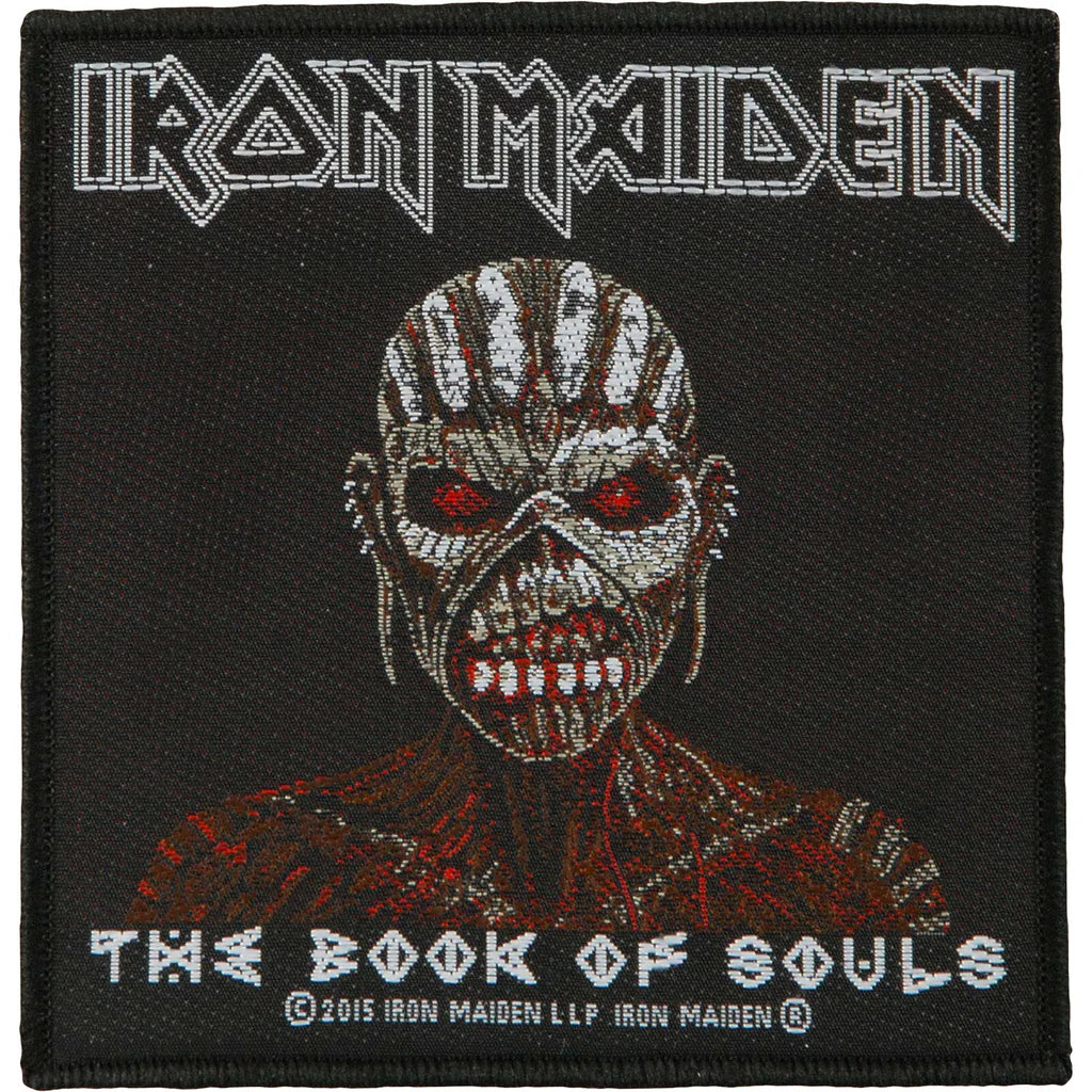 IRON MAIDEN The Book Of Souls Woven Patch