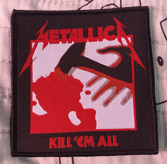 Metallica killem all Woven Patch