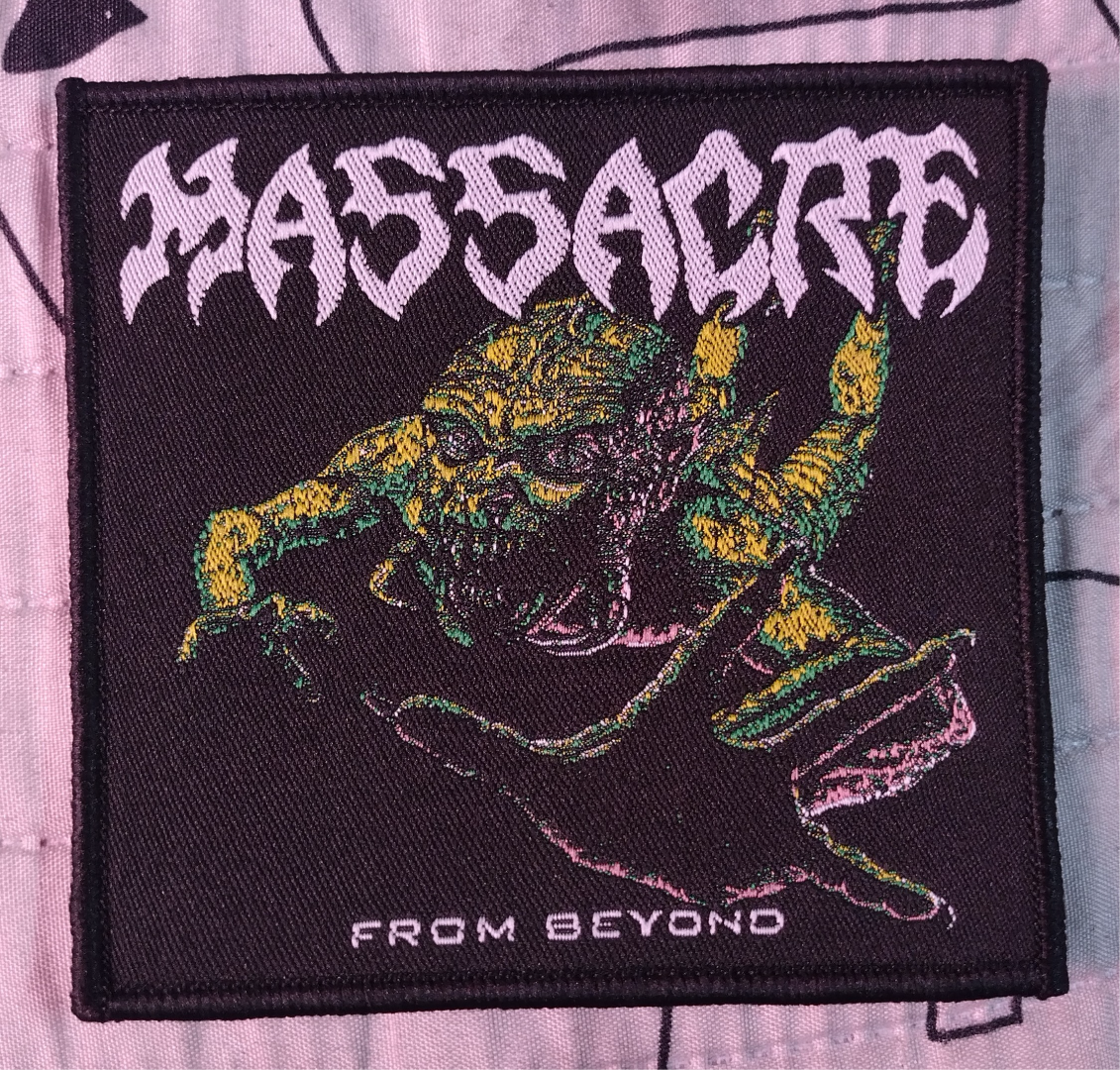 Massacre From beyond Woven Patch