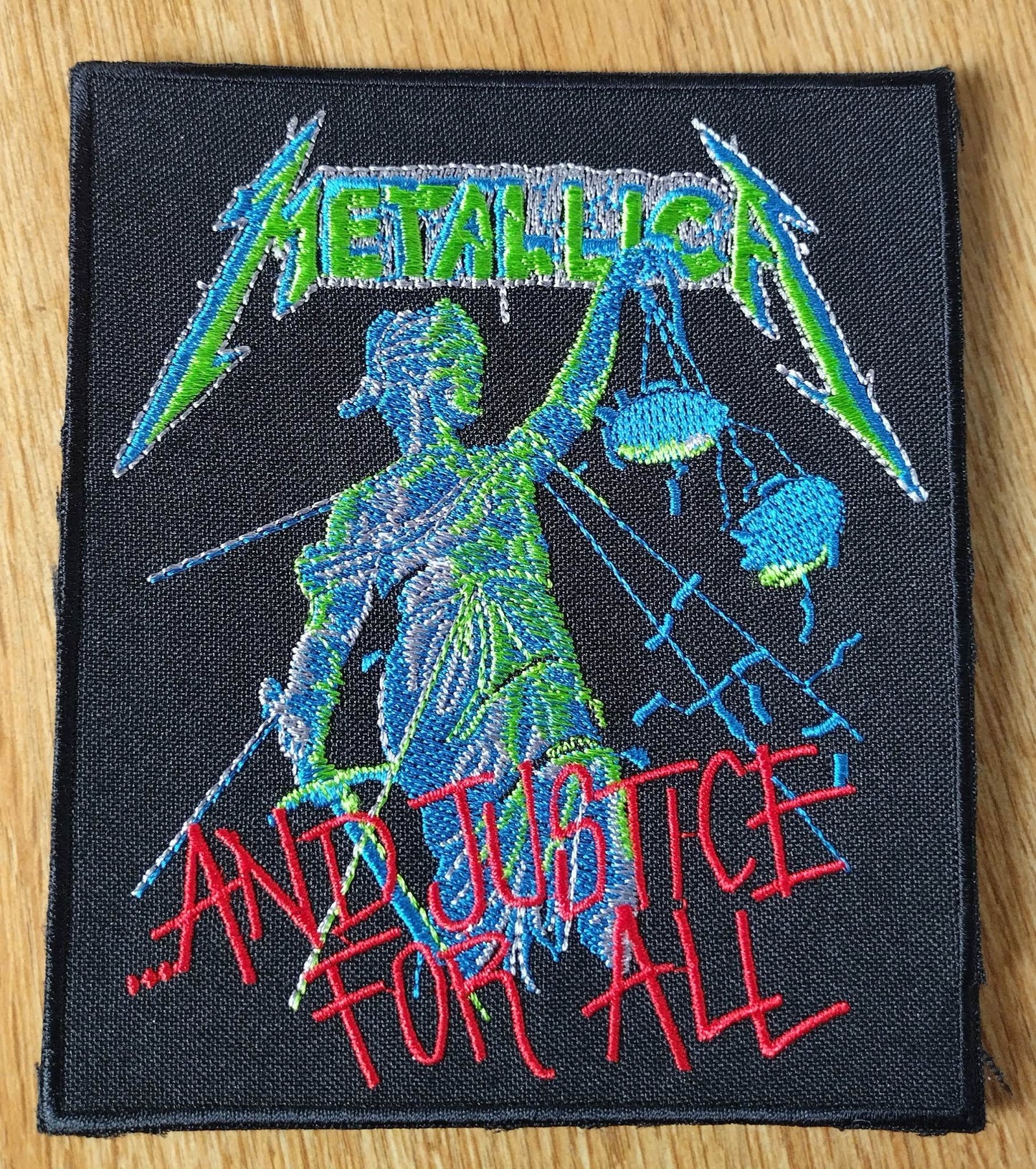 Metallica and justice for all Patch