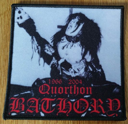 Bathory Quorthon Tribute Patch