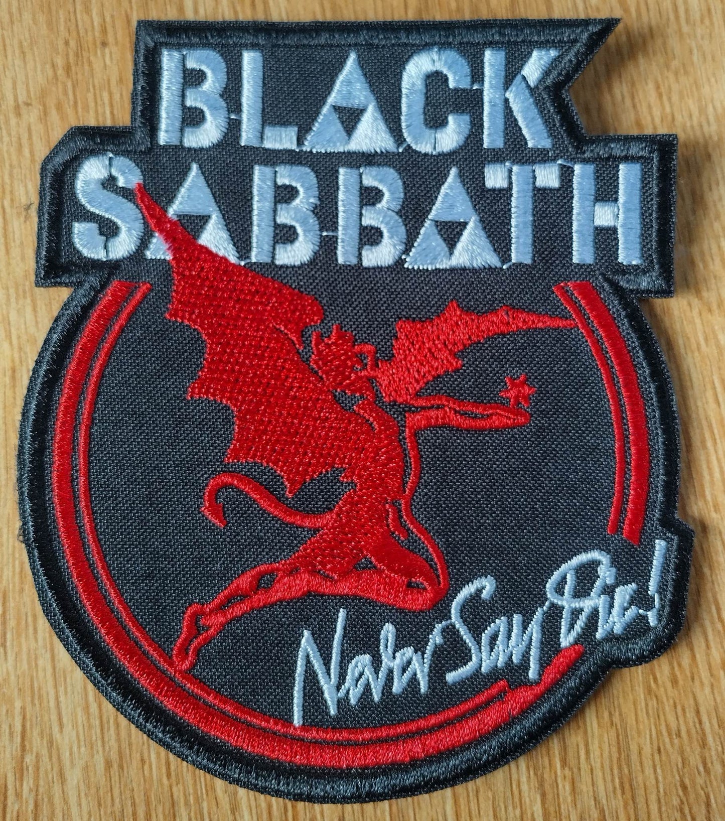 Black Sabbath never say die Patch