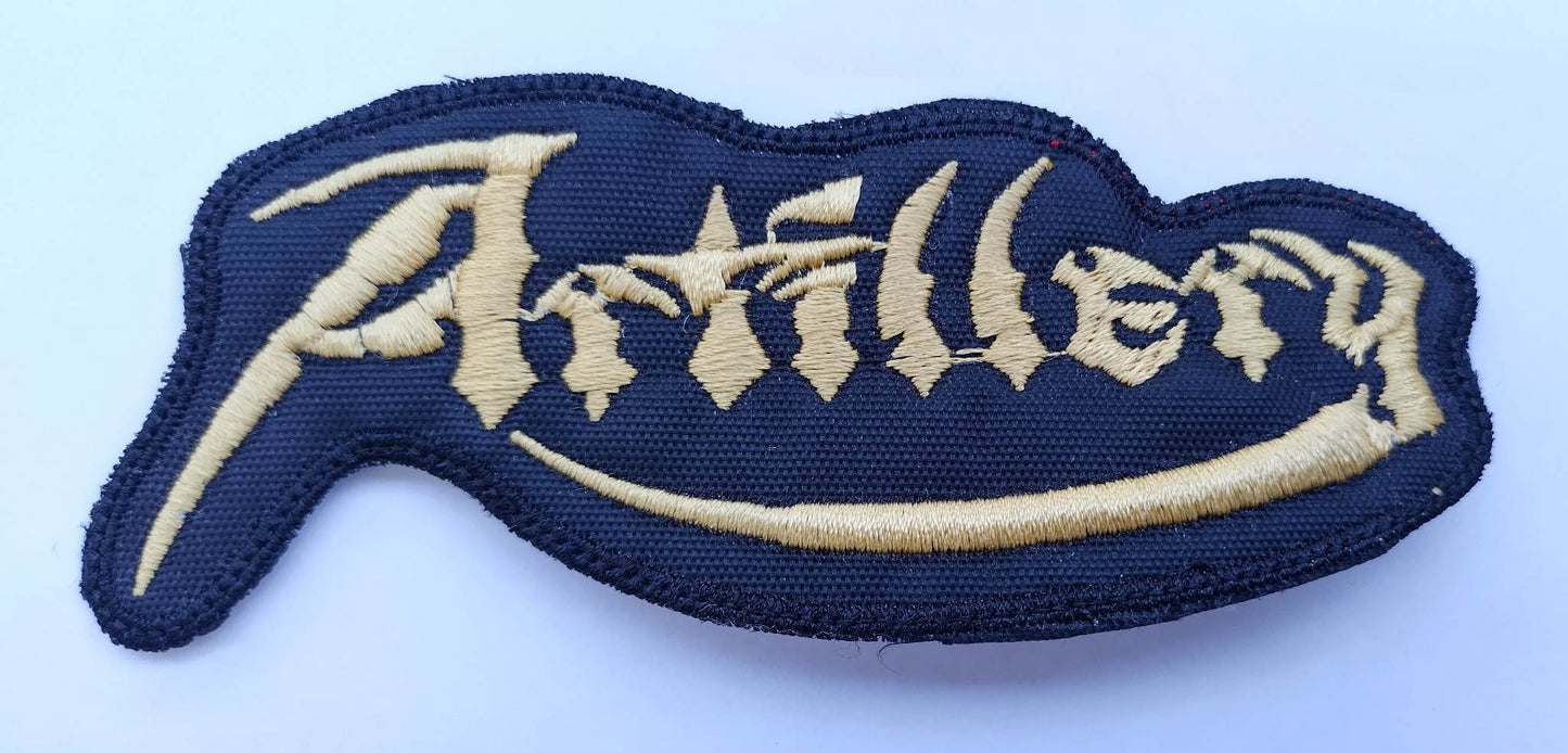 Artillery name Patch