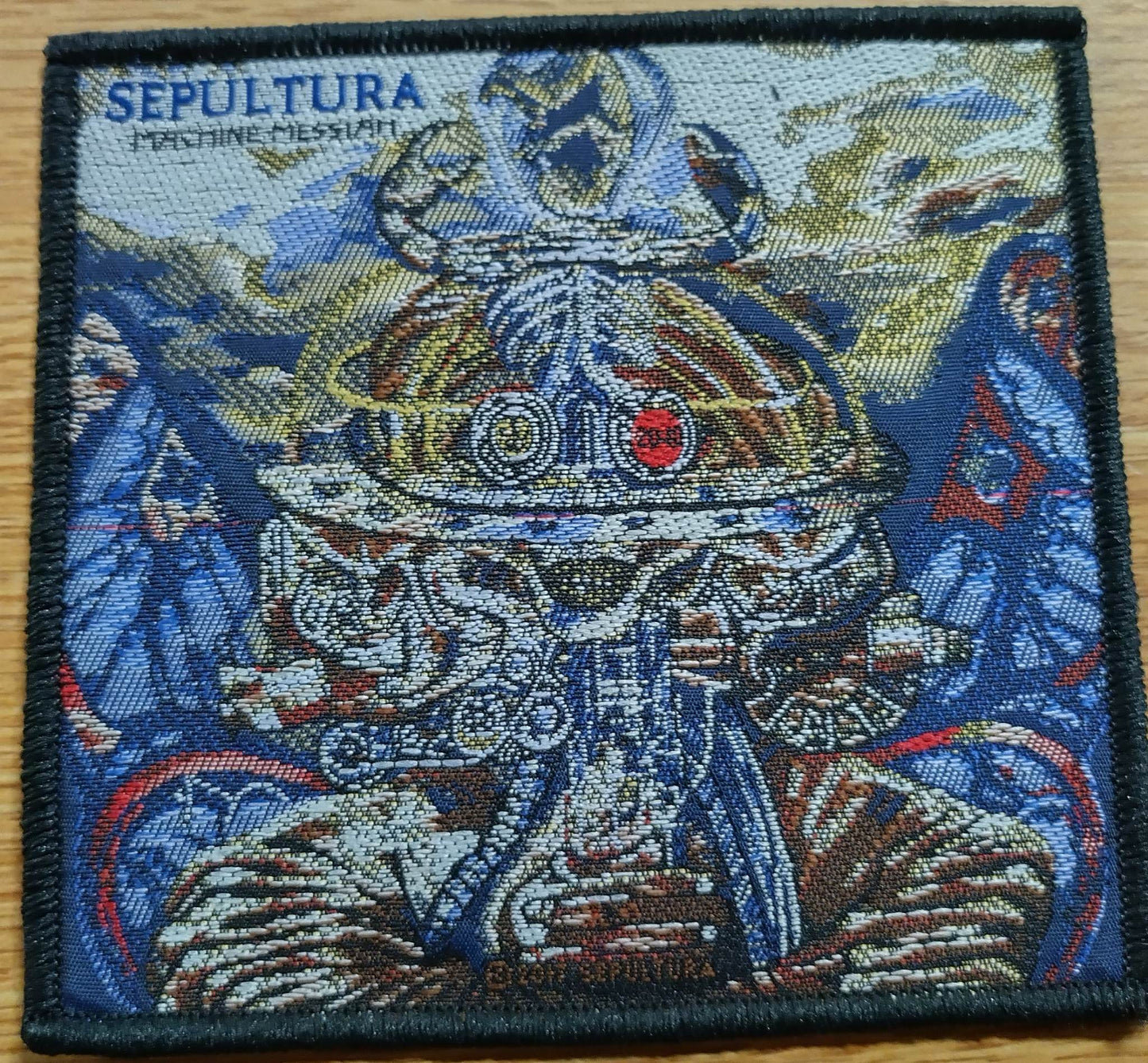 Sepultura machine messiah Woven Patch