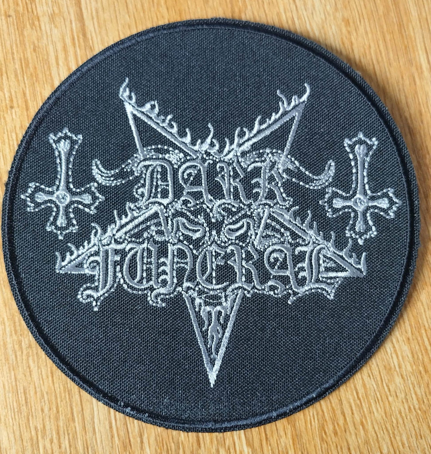 Dark Funeral circle logo Patch