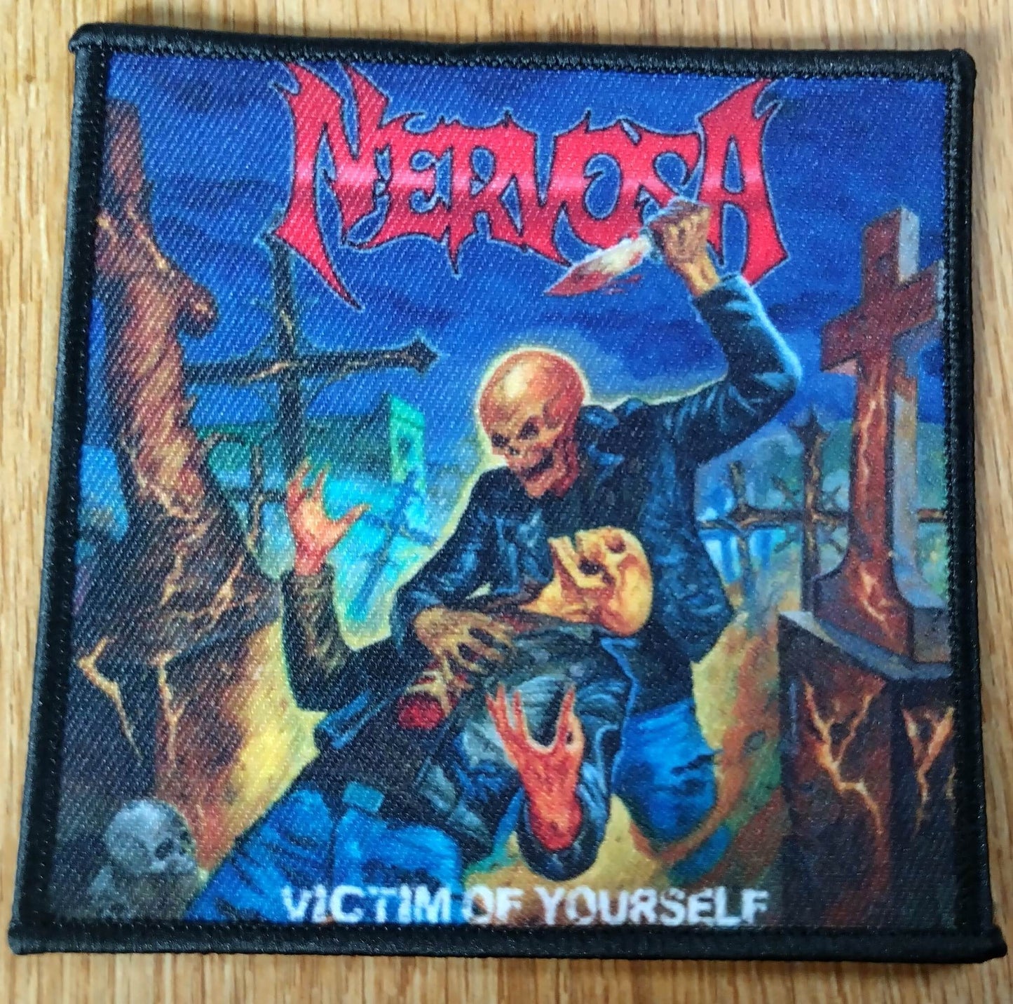 Nervosa Victim of yourself Patch