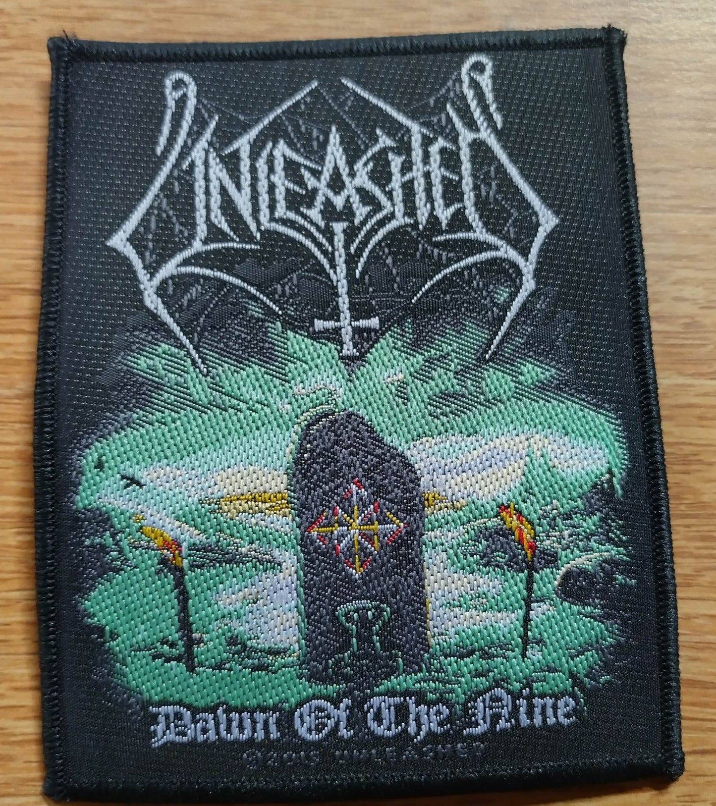 Unleashed dawn of the nine Woven Patch