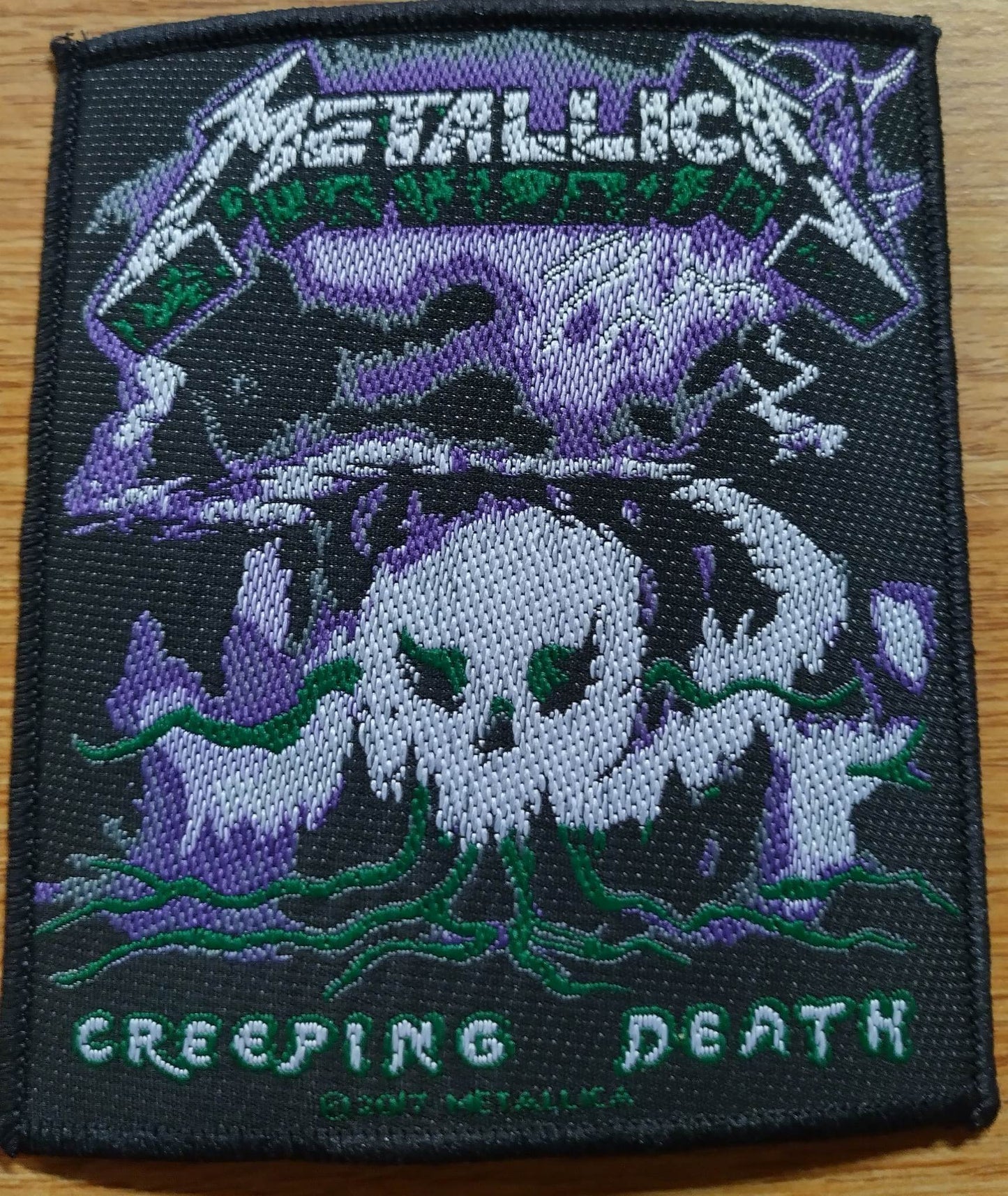 Metallica Creeping death Woven Patch