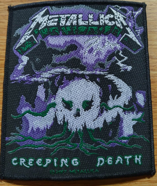 Metallica Creeping death Woven Patch