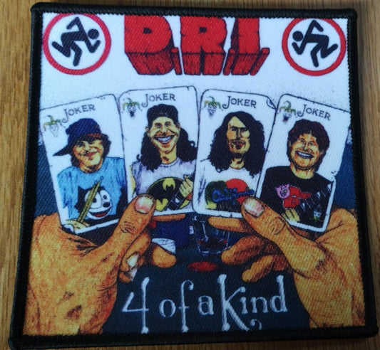 D.R.I. 4 of a kind Patch