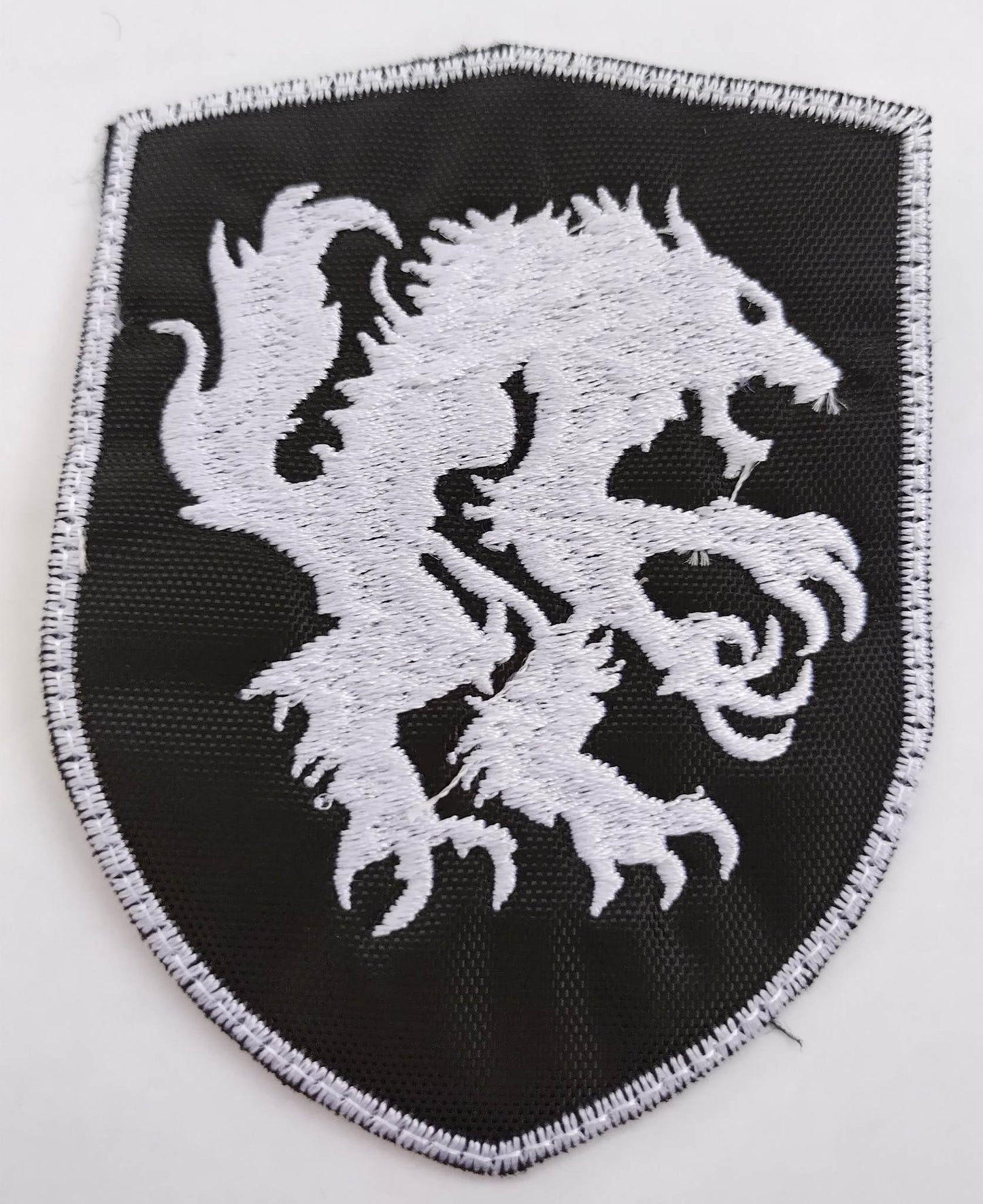 Satanic Warmaster Wolf Shield Patch