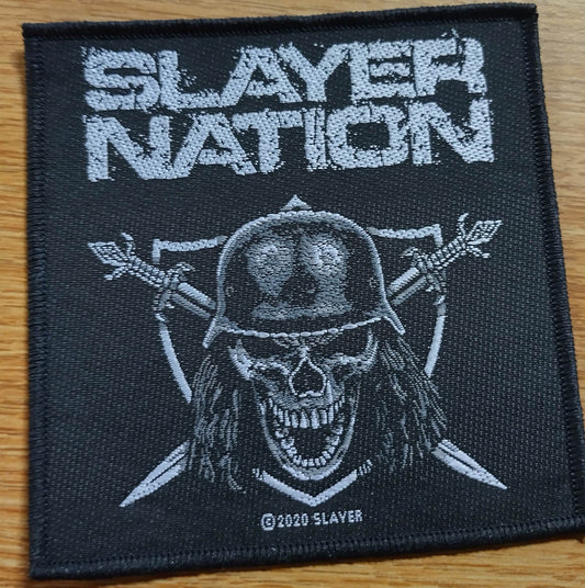 Slayer nation Woven Patch