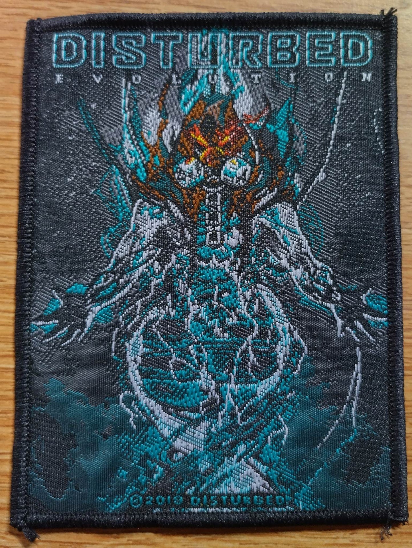 Disturbed evolution Woven Patch