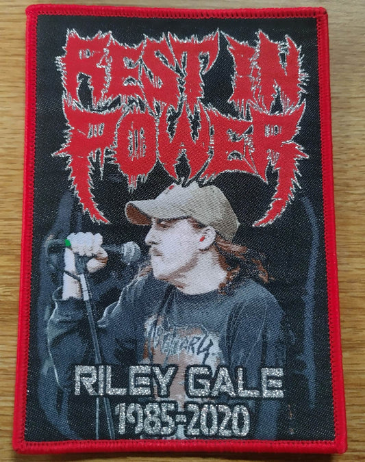 Power Trip Riley Gale Tribute Woven Patch