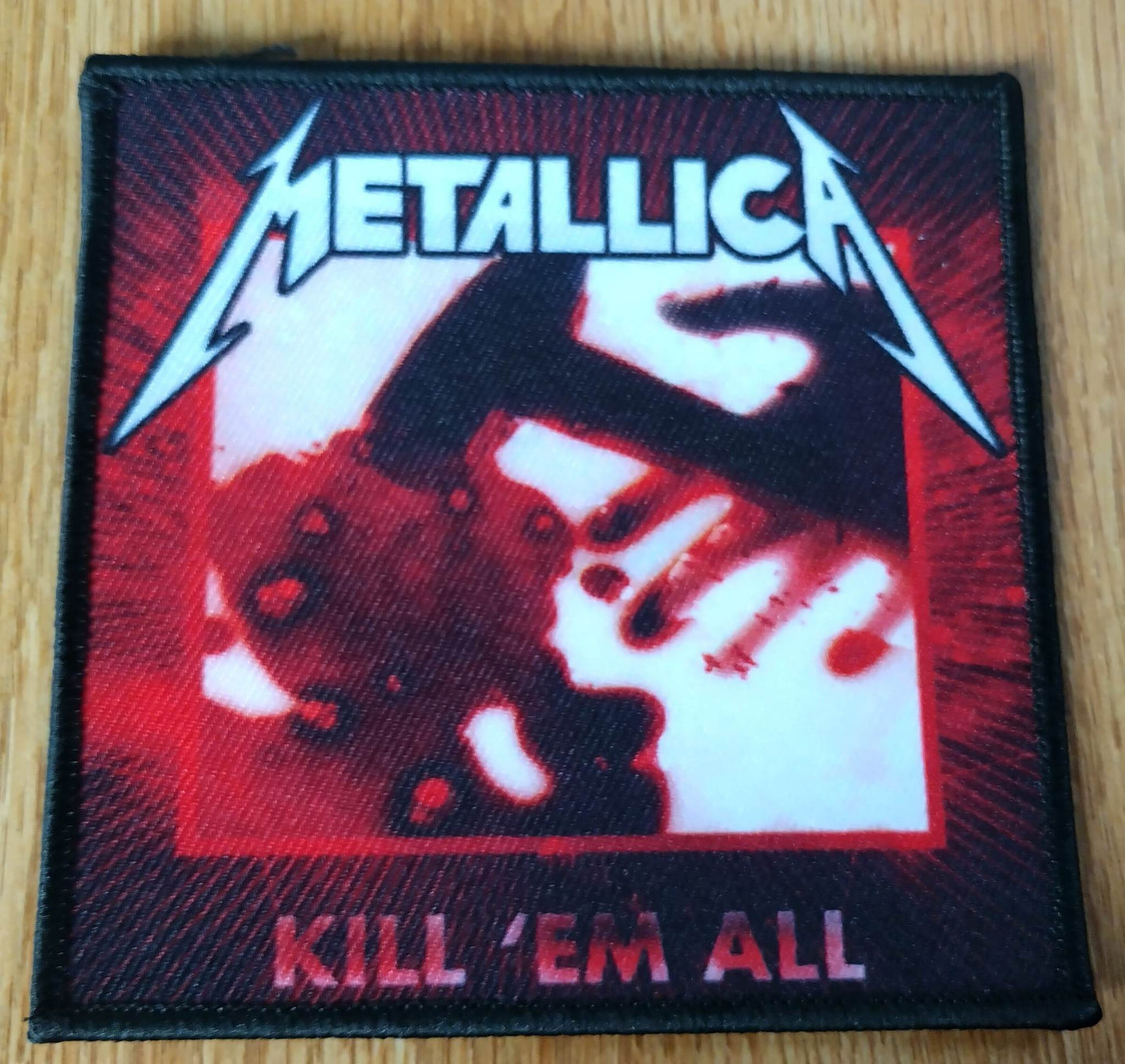 Metallica Kill'em all blood splatter Patch