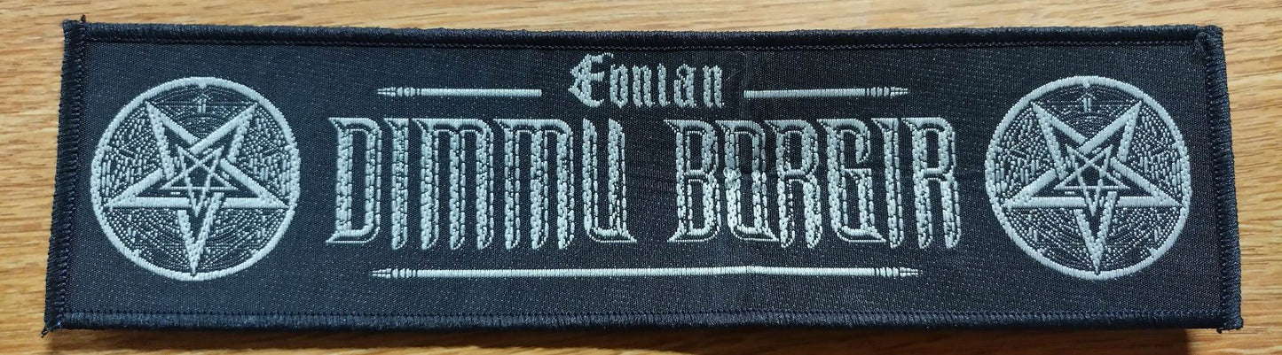 Dimmu Borgir eonian Woven Strip Patch