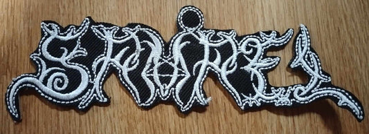 Samael name Patch white letters