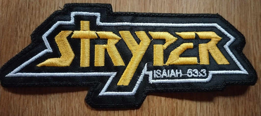 Stryper name Patch