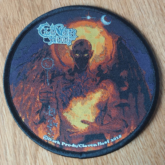 Cloven Hoof who mourns for the morning star Woven patch