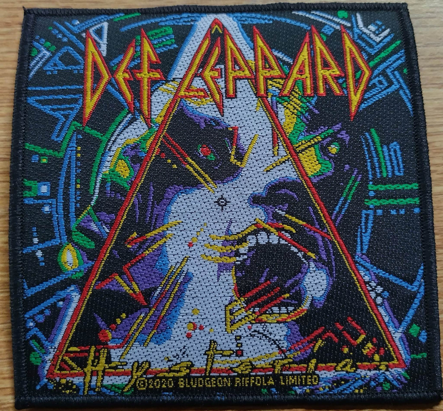 Def Leppard hysteria Woven Patch