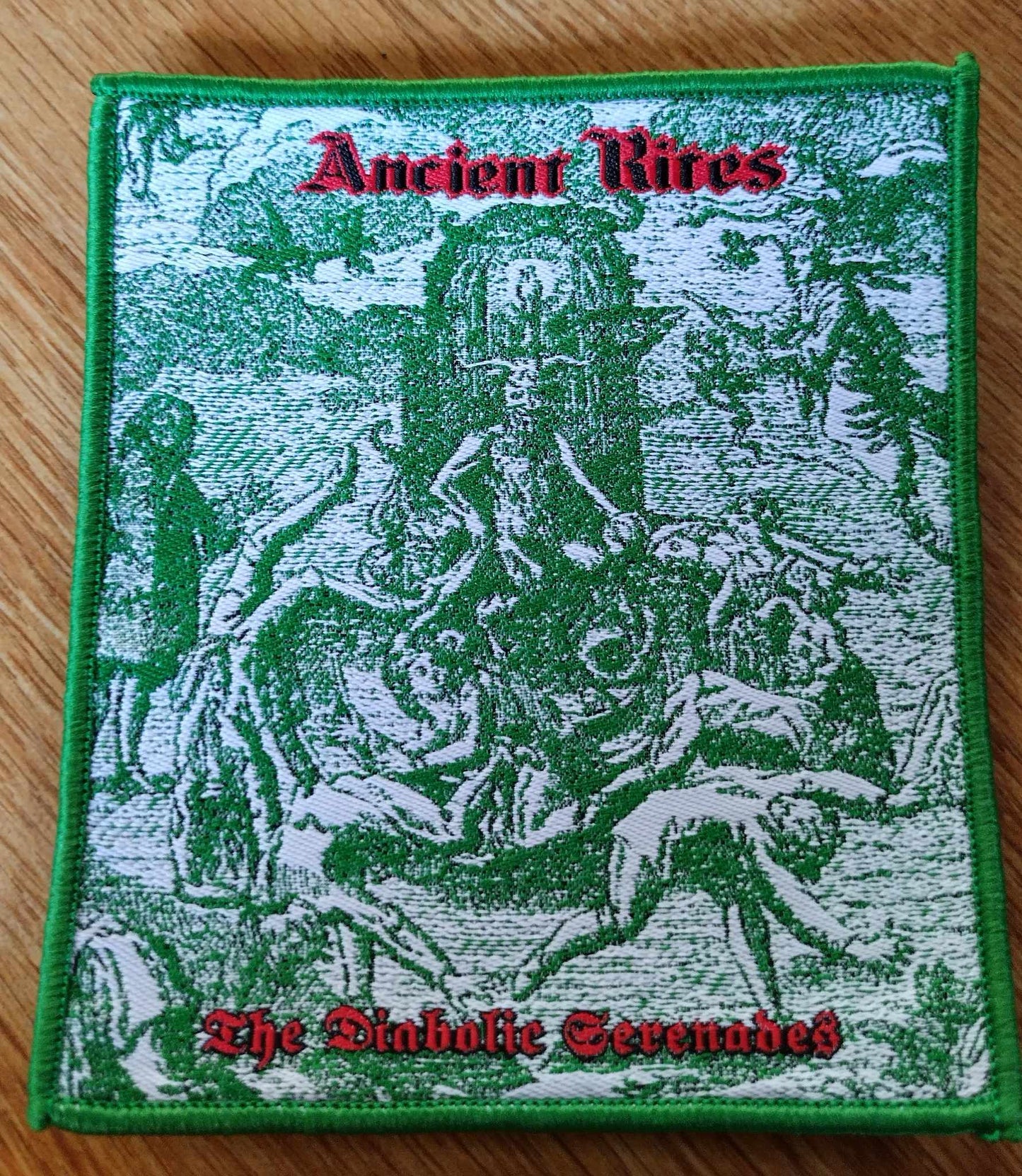 Ancient Rites The diabolic serenades Woven Patch (green border)