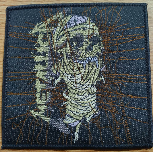 Metallica mummy Woven Patch