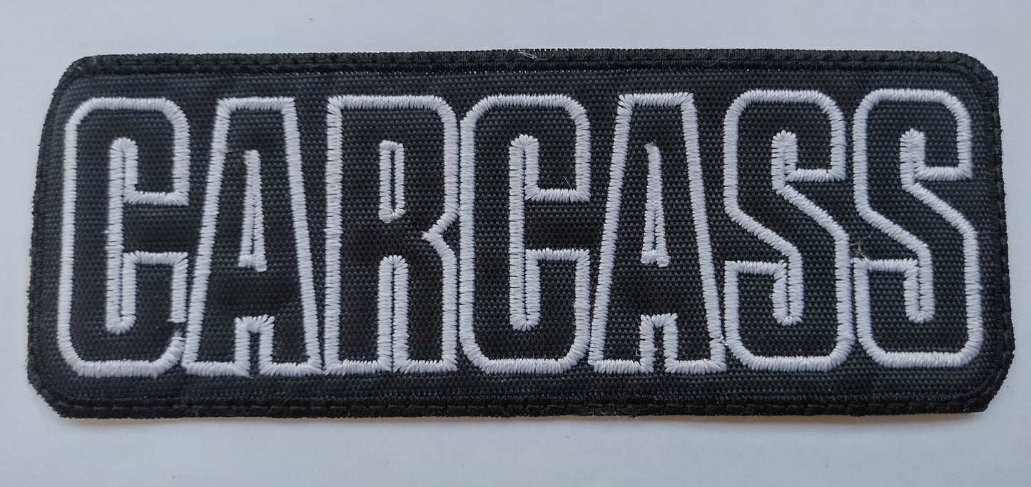 Carcass name Patch black border